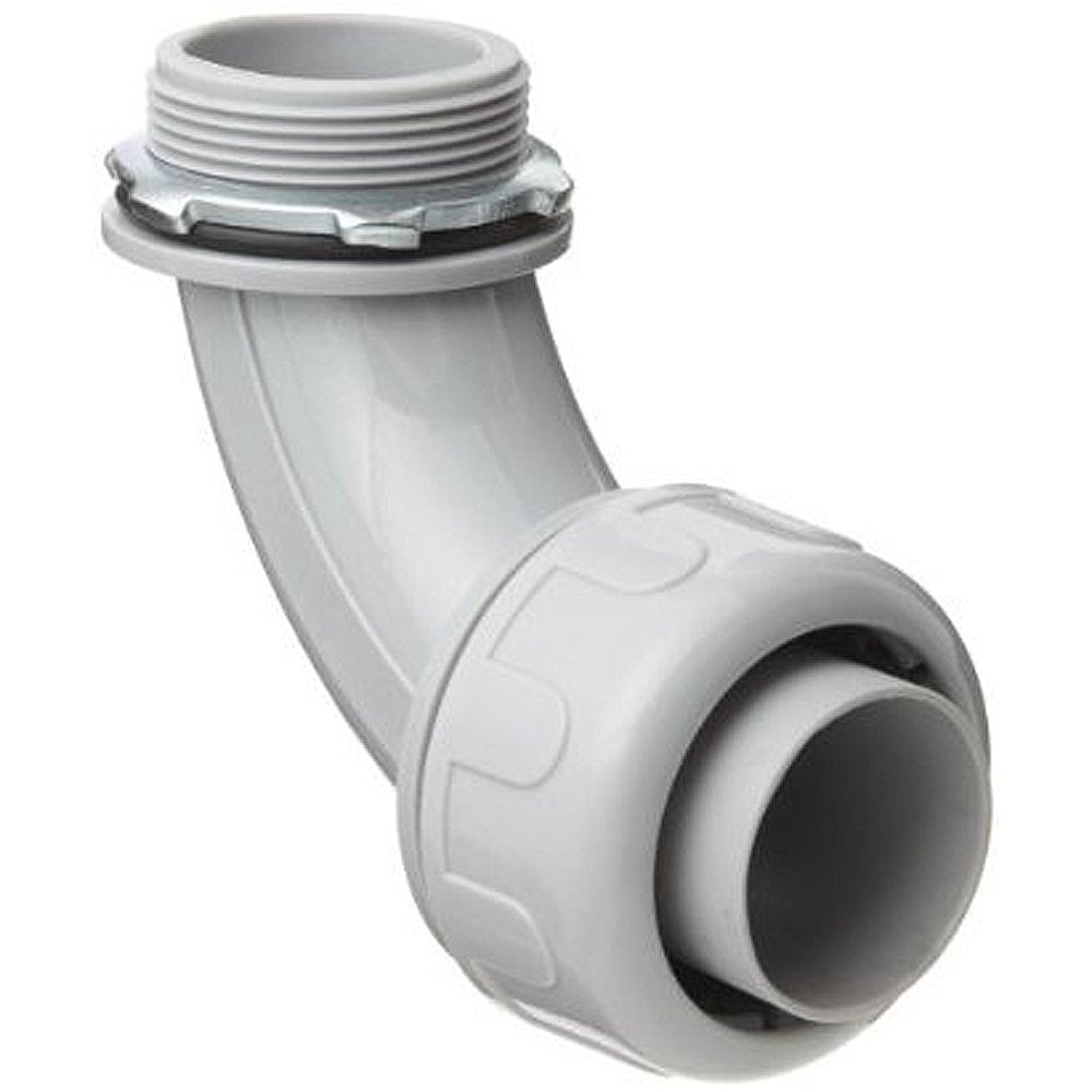 3/4"90 Degree Angle Liquid-Tight Connectors - Nonmetallic