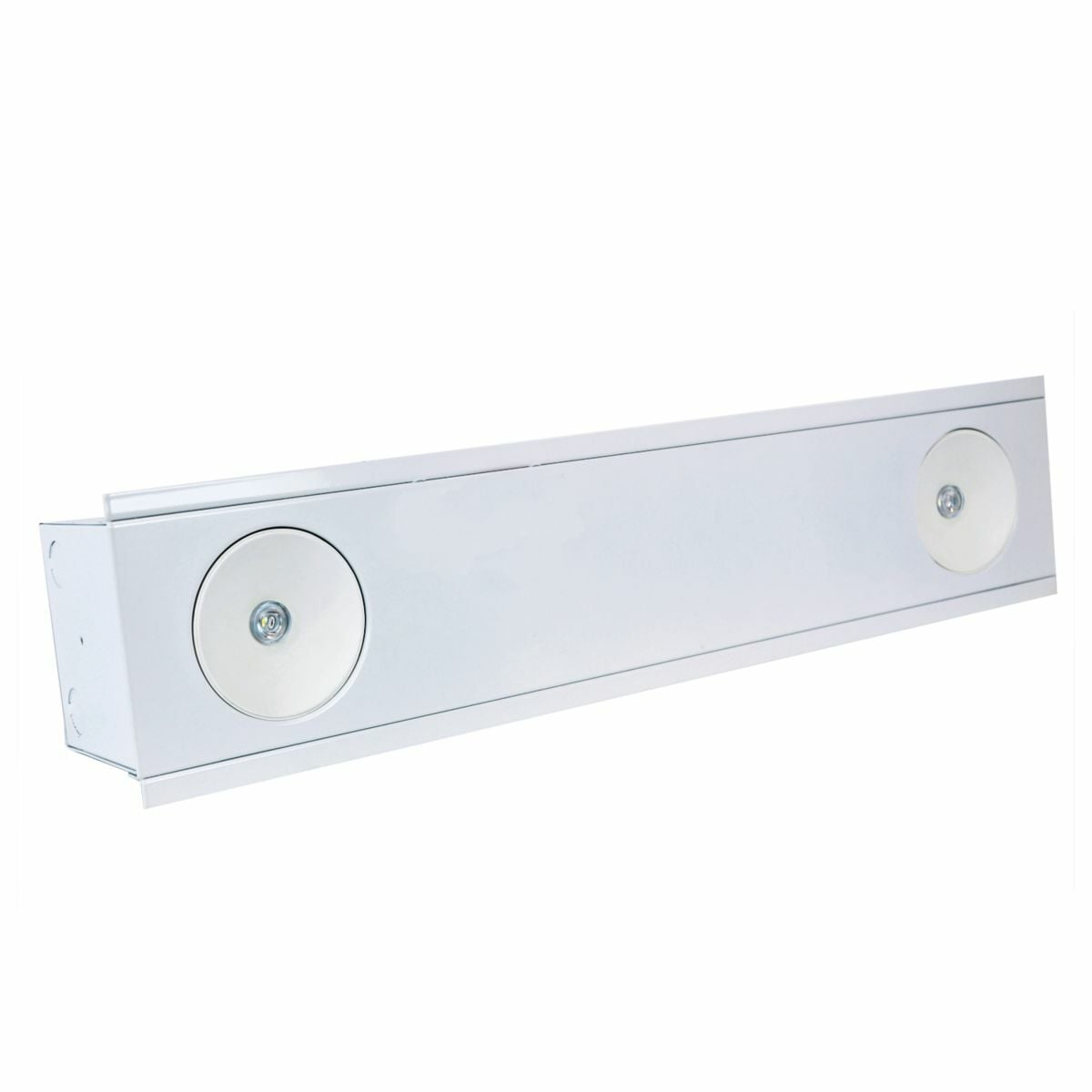 3 Rotable Heads, NiCad, Self Diag. Grid Ceiling, 60 ft spaces, 5 watts remote capacity, Silver