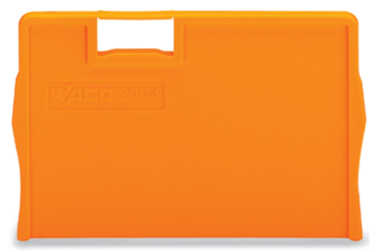 Seperator plate; 2 mm thick; oversized; orange