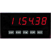 PAX® Timer/Real-Time Clock, Red Display, DC Powered