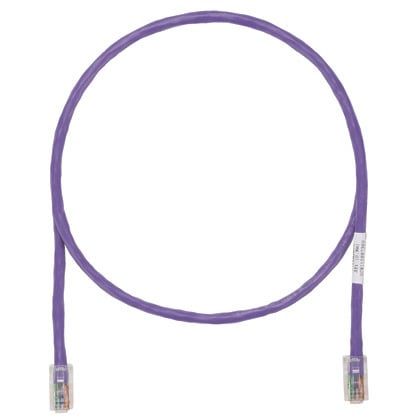 Cu,PC,Cat5e,UTP,Cbl,VL,7ft,EA