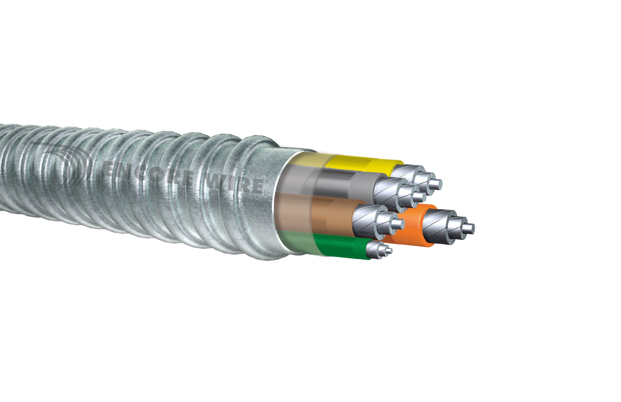AL MCAL THHN 350-4 1/0GG STR BN/OE/YW/GY GENERIC