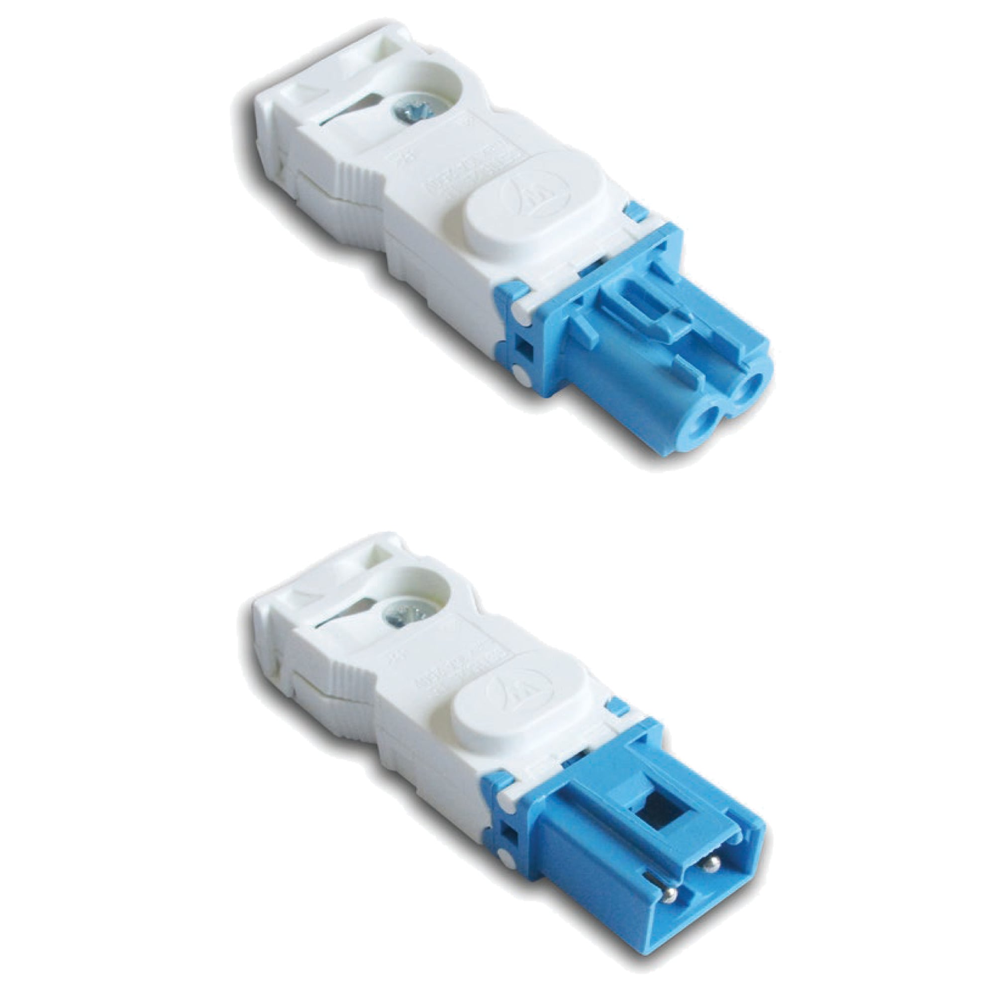 Connectors for EL LED Enclosure Lights, DC, 50A, 16V, Light Blue