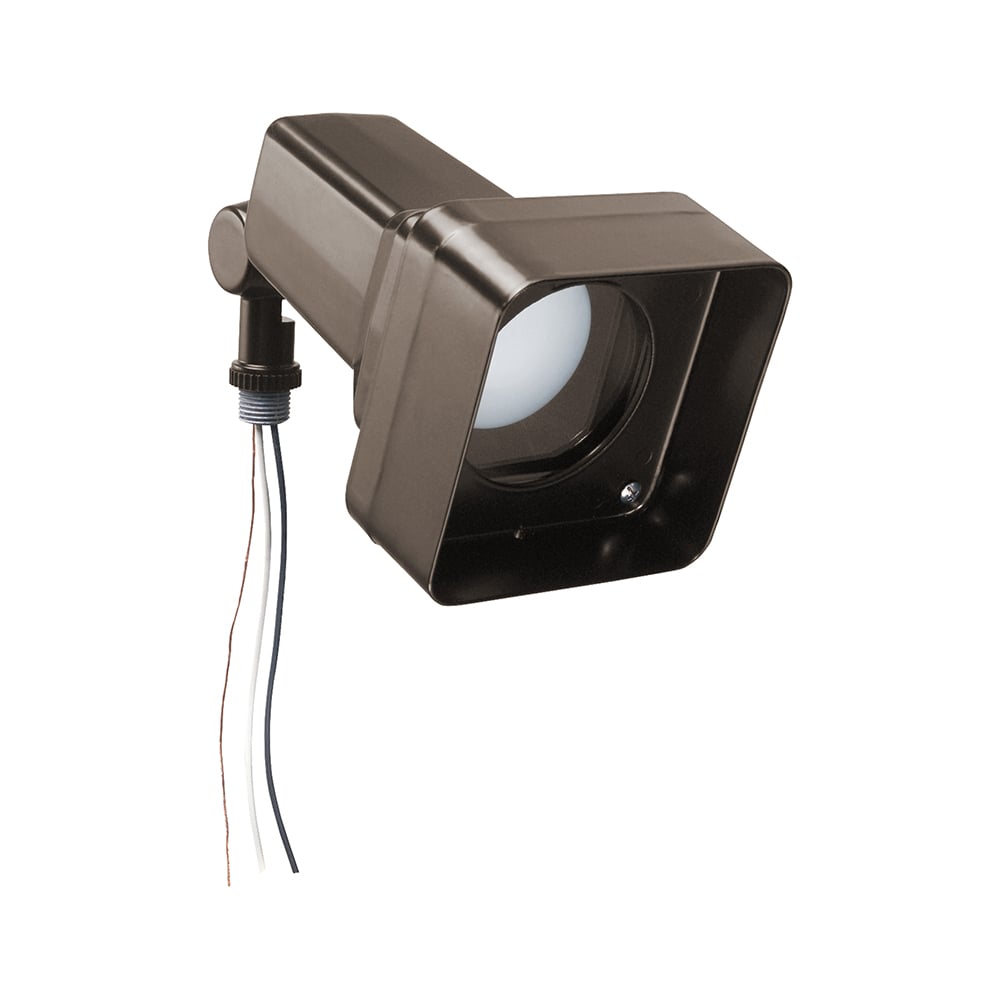 Landscape light fixture. Color Brown. For 3 wire light fixtures for our Gard-N-Post line. Uses (Maximum) 75 par watt 16 or 50 watt par 20 halogen bulb. Not Included.