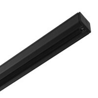 8 Ft. Black Track Lighting Rail Section