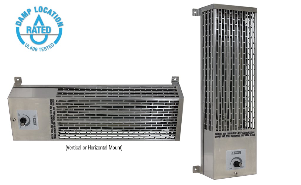 PUMP HOUSE HTR 240/120V 1000/250W STAINLESS STEEL