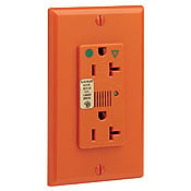 20-Amp 125-Volt Decora Plus Duplex Receptacle, Ivory