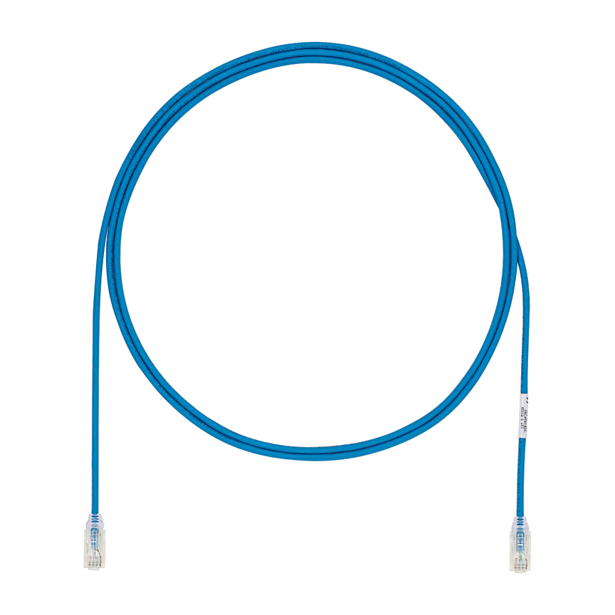 Cat 6A 28AWG UTP Patch Cord, CM/LSZH, Ye