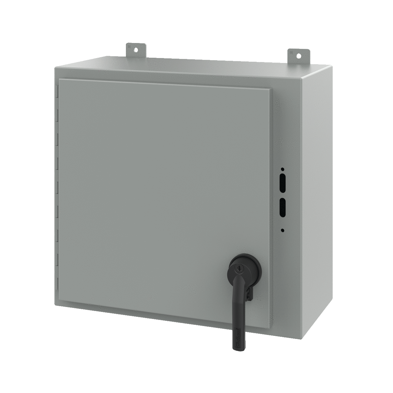 Disconnect Enclosure with Handle Type 12, 20.00x21.38x10.00, Gray, Steel