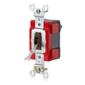 M1221-L Lev-Lok Large Toggle Switch, 120/277 V AC, 20 A, 800 W, 1000 VA Power Rating