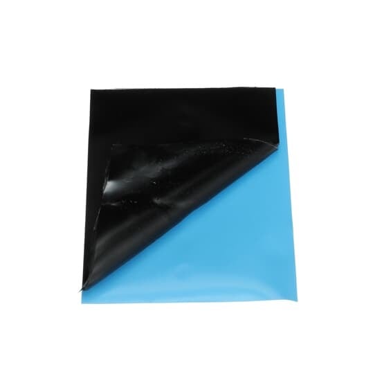 Adhesive Insulating Cover 5 x 7 Inch Pad for H-Taps and C-Taps,  600 Volts, 80 Degrees Celsius, Vinyl Backing with Rubber Adhesive, Black