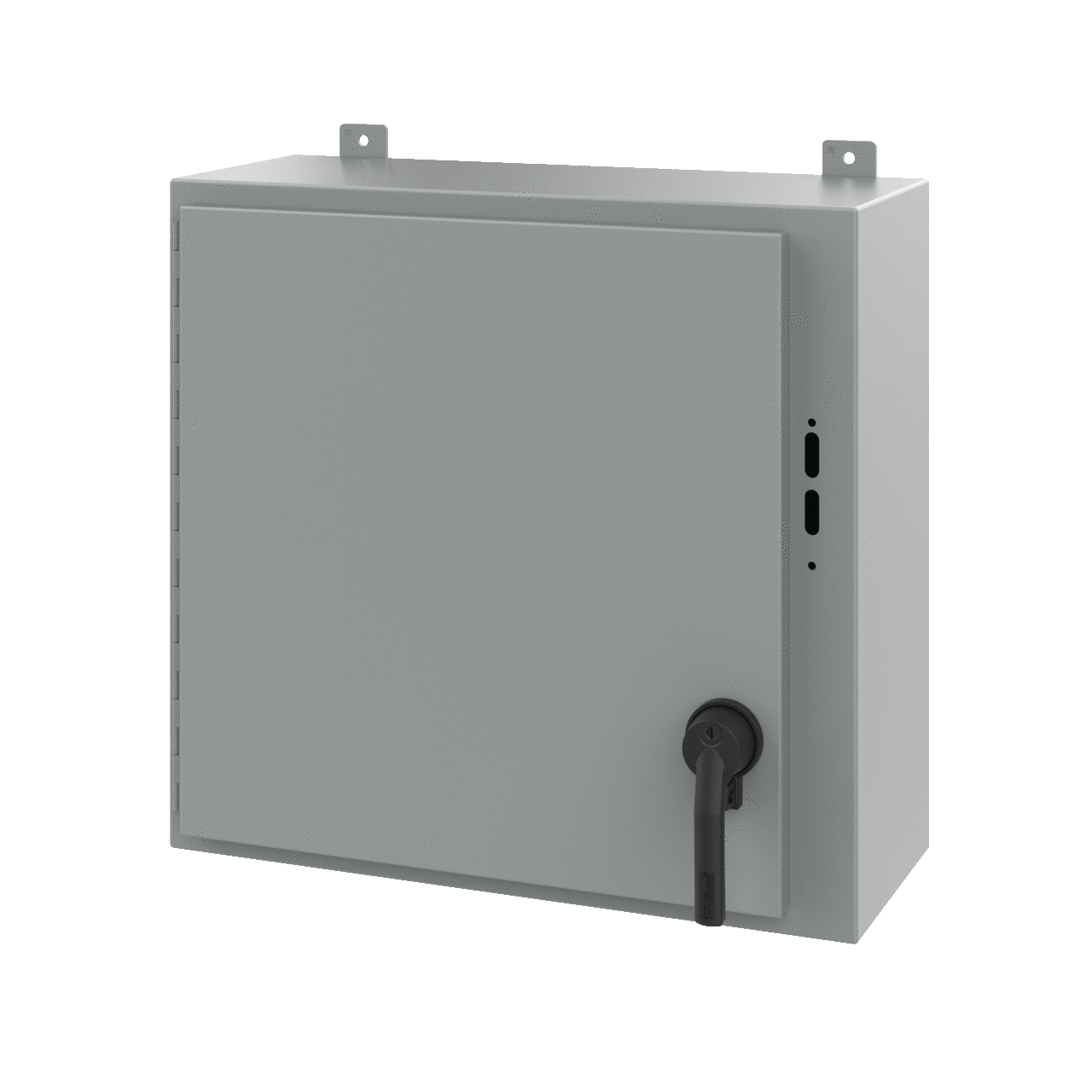 Disconnect Enclosure with Handle Type 12, 24.00x25.38x10.00, Gray, Steel
