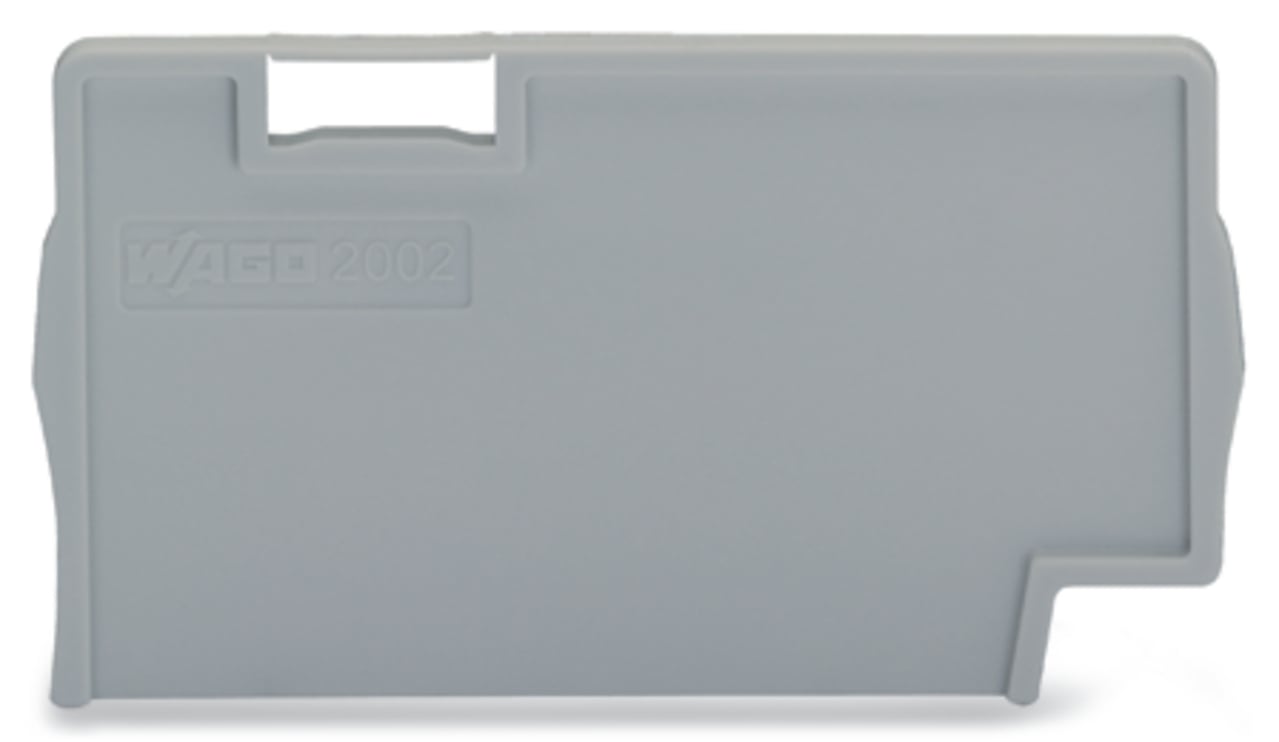 Seperator plate; 2 mm thick; oversized; gray