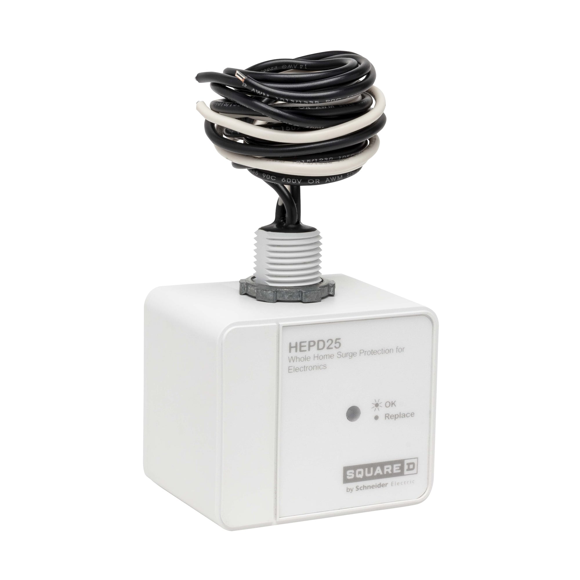 Surge protection device, HEPD, 25kA, 120/240 V, 1 phase, 3 wire, SPD type 2, consumer pack