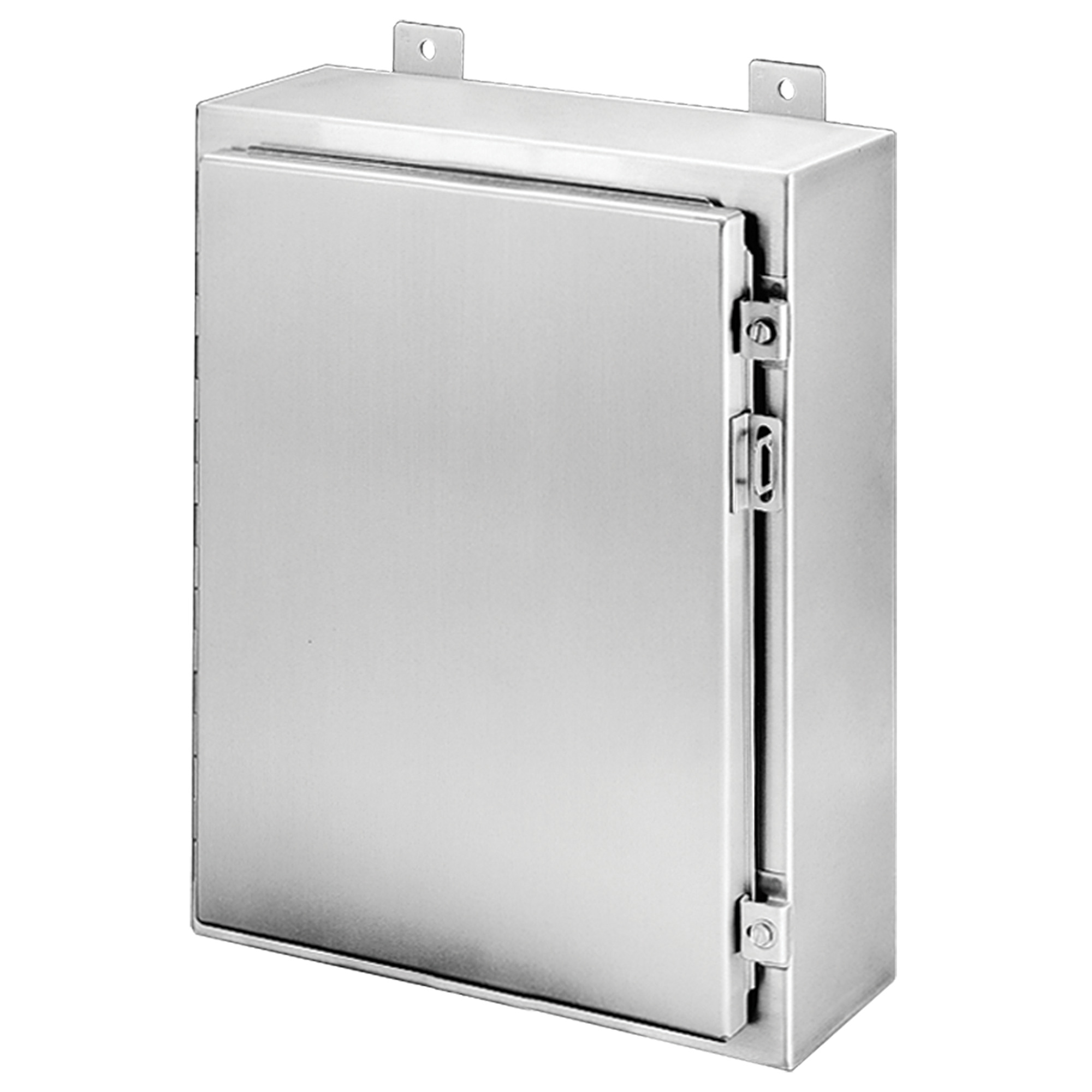 Wallmount Hinged with NEMA Clamps Type 4X, 20x20x6, Brushed, SS304