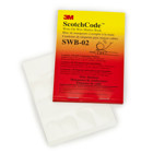 3M(TM) ScotchCode(TM) Write On Wire Marker Book SWB-2, Wire O.D. 0.24 to 0.31 inches