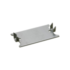 Safety Plate, 16 gauge steel. Trade Size 1-1/2" x 3-1/4". Protects wire from nailing surface.