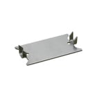 Safety Plate, 16 gauge steel. Trade Size 1-1/2" x 3-1/4". Protects wire from nailing surface.
