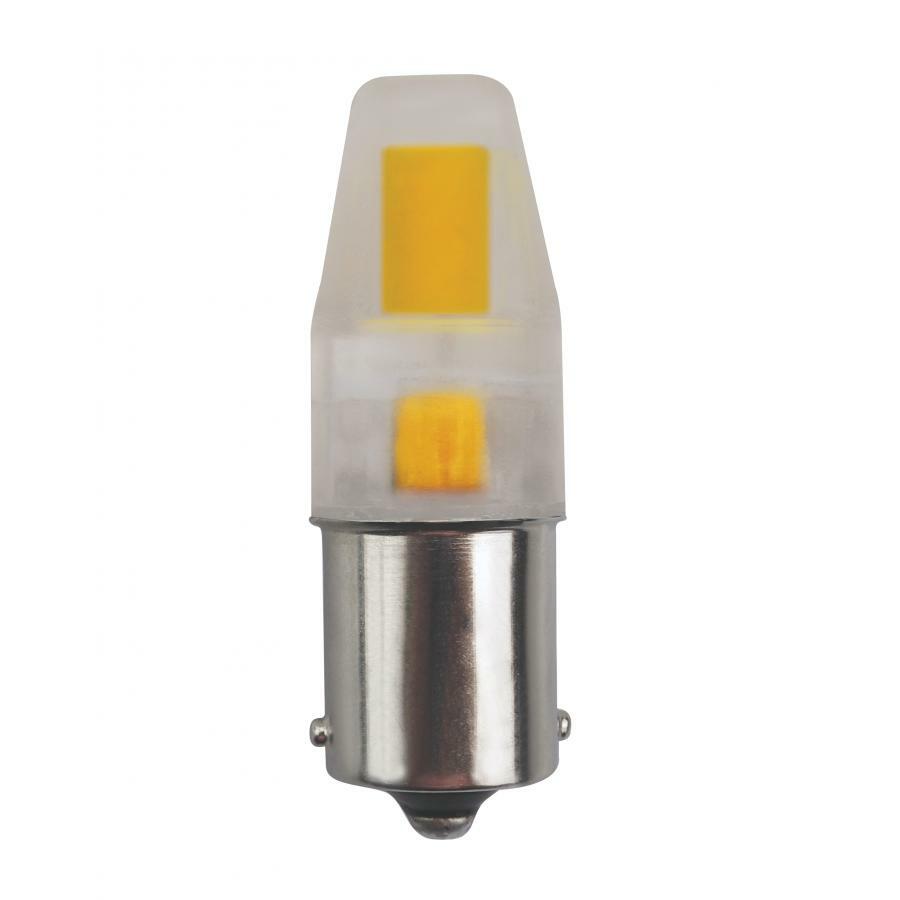 3 Watt - LED - 5000K - Clear - S.C Bayonet Base - 12 Volts