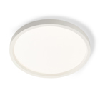 SlimSurface LED is a low profile downlight intended for ceiling or wall mount applications. This 0.625" thick luminaire offers the appearance of a  recessed downlight but is actually surface mounted.