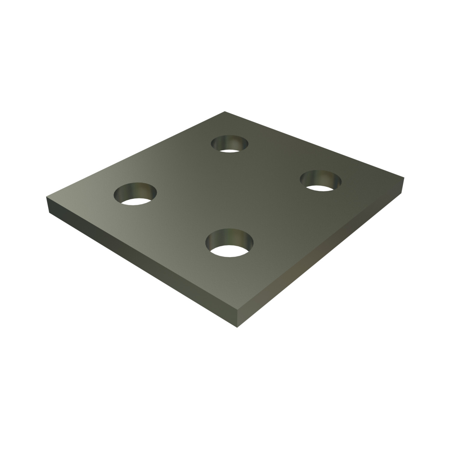 UNISTRUT FITTING, 3-1/2"x 1/4"x 3-1/4", EG