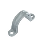 Conduit Clamp, Size 1 Inch, Length 2.81 Inches, Width 0.594 Inches, Height 1.574 Inches, Material PVC, Color Gray, Pack of 100
