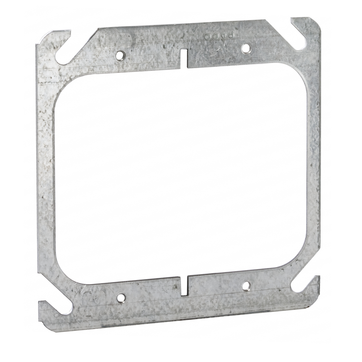 4 In. Square Two Device and Tile Covers, Flat