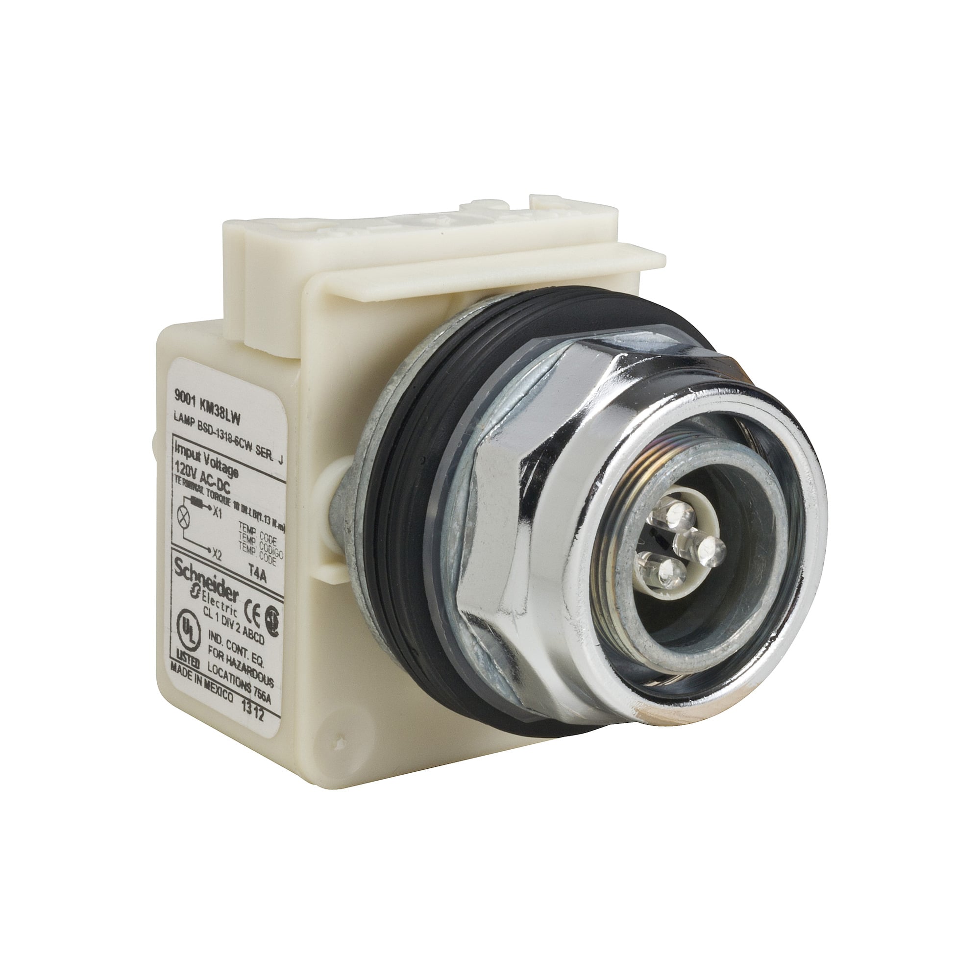 PILOT LIGHT 120V 30MM TYPE K +OPTIONS