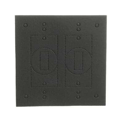 Replacement Duplex Receptacle Two Gang Outlet Plate Gasket, For use with Two Gang Outlet Box Covers