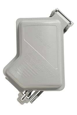 While-In-Use Cover Heavy Duty 1-Gang, Gray