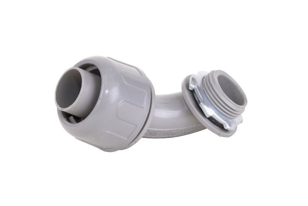 LTB15/90 3/4"x90D NM ELBOW GREY KWIKFLEX
