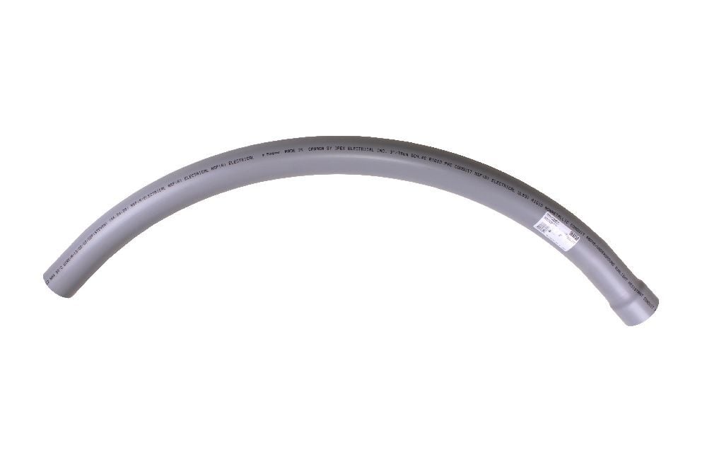 3"x90Dx36R PVC SWEEP SPxBE SCH40 SCEPTER/KRALOY