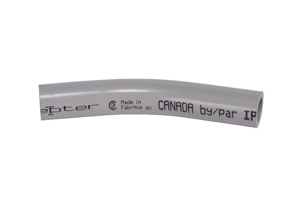 2 1/2"x22 1/2Dx18R PVC SWEEP SPxSP SCH40 SCEPTER/KRALOY
