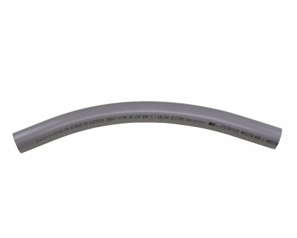 2"x45Dx36R PVC SWEEP SPxSP SCH40 SCEPTER/KRALOY