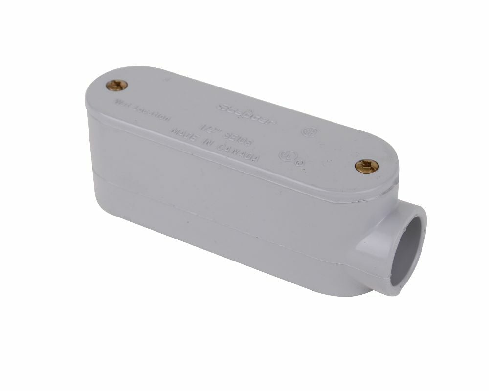 E05 1/2" PVC TYPE E ACCESS FITTING KRALOY