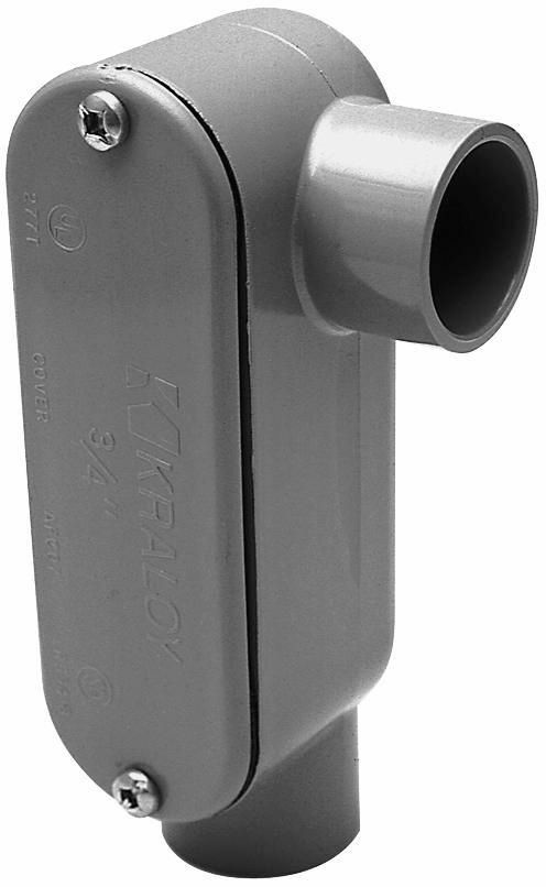 LL05 1/2" PVC TYPE LL ACCESS FITTING KRALOY