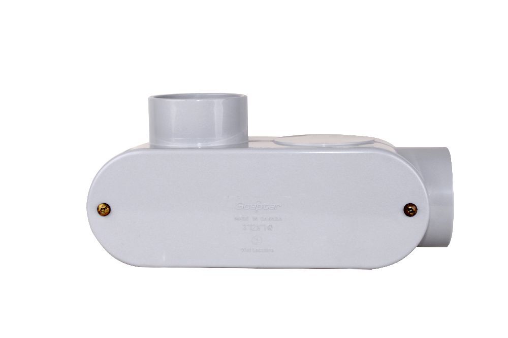 LL25 2 1/2" PVC TYPE LL ACCESS FITTING KRALOY