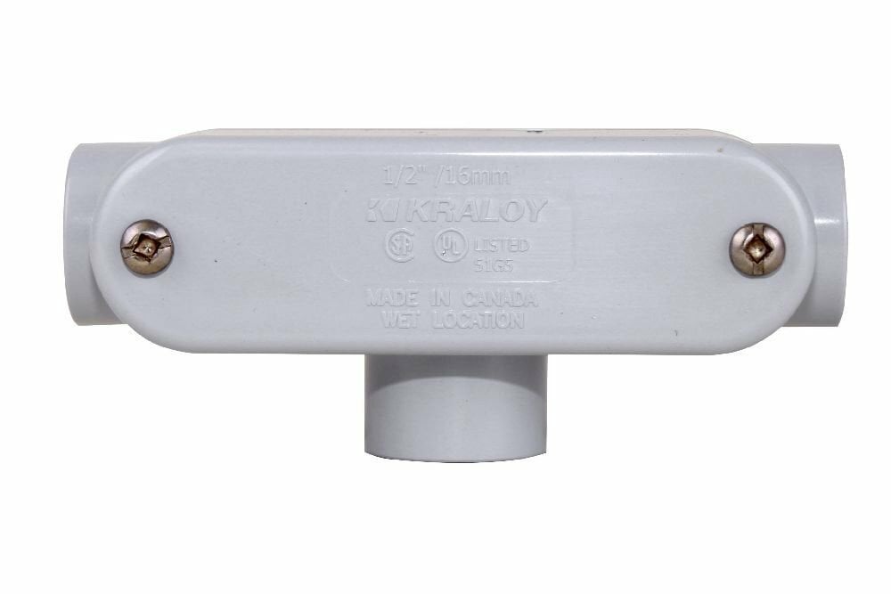 1/2" PVC TYPE T ACCESS FITTING KRALOY