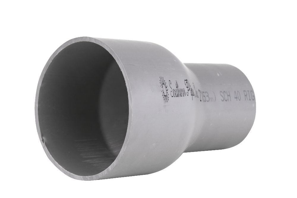SW3020 3"x2" PVC SWEDGE RED. CPLG SOCxSOC FAB KRALOY