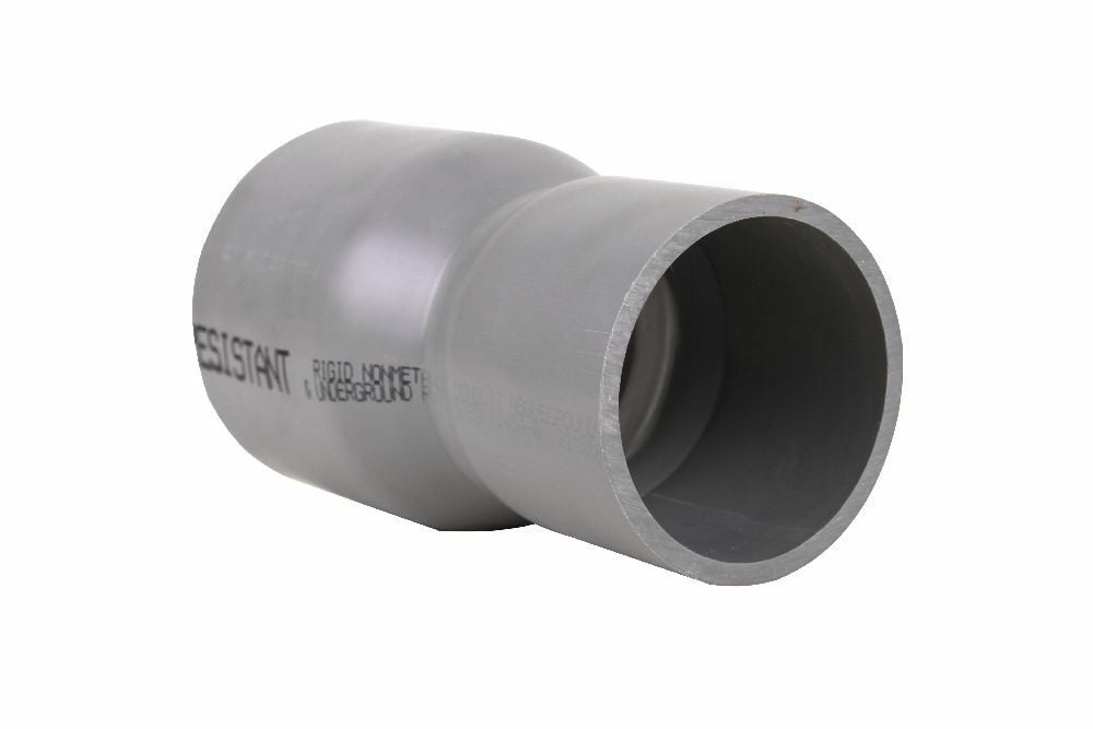 4"x3 1/2" PVC SWEDGE RED. CPLG SOCxSOC FAB KRALOY