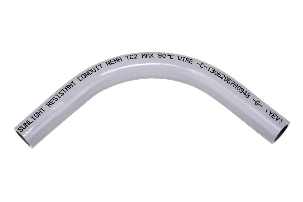 40STD0790 3/4"x90D PVC STD ELBOW SPxSP SCH40 KRALOY