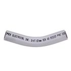 40STD0745 3/4"x45D PVC STD ELBOW SPxSP SCH40 KRALOY
