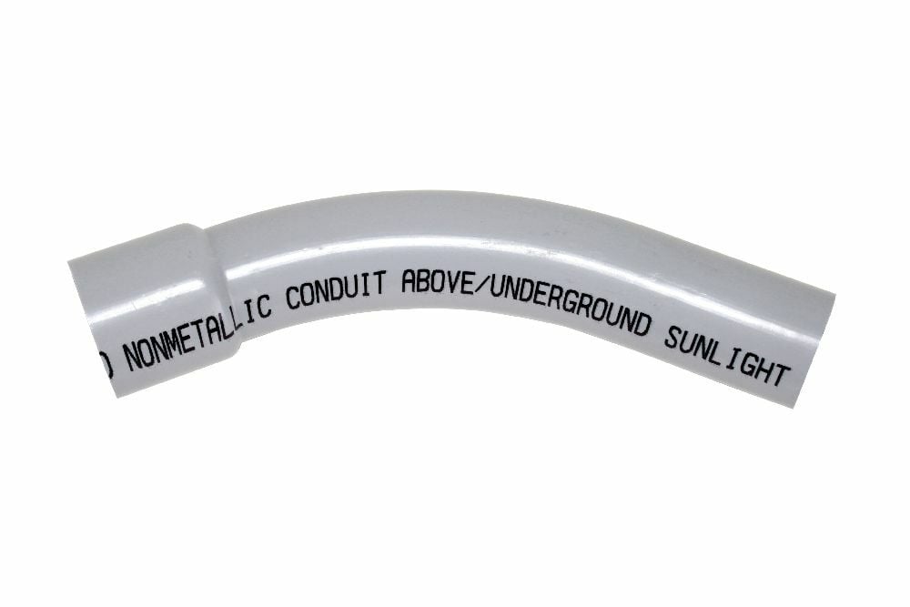 B40STD1045 1"x45D PVC STD ELBOW SPxBE SCH40 KRALOY