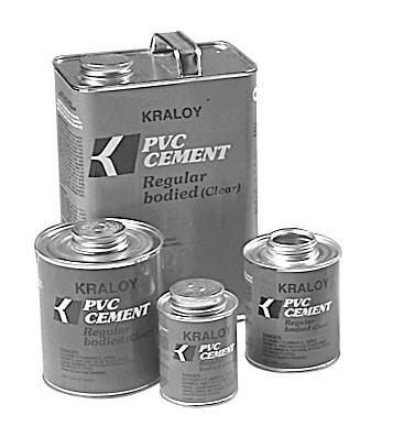 CEMC10 PINT (473 ml) PVC SOLVENT CEMENT LOW V.O.C. SCEPTER/KRALOY