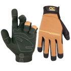 CLC, Workright, Flexgrip High Dexterity Gloves, Large Size, Resists Abrasion, Hook and Loop Closure cuff, Synthetic Leather palm material, Neoprene-Spandex back material