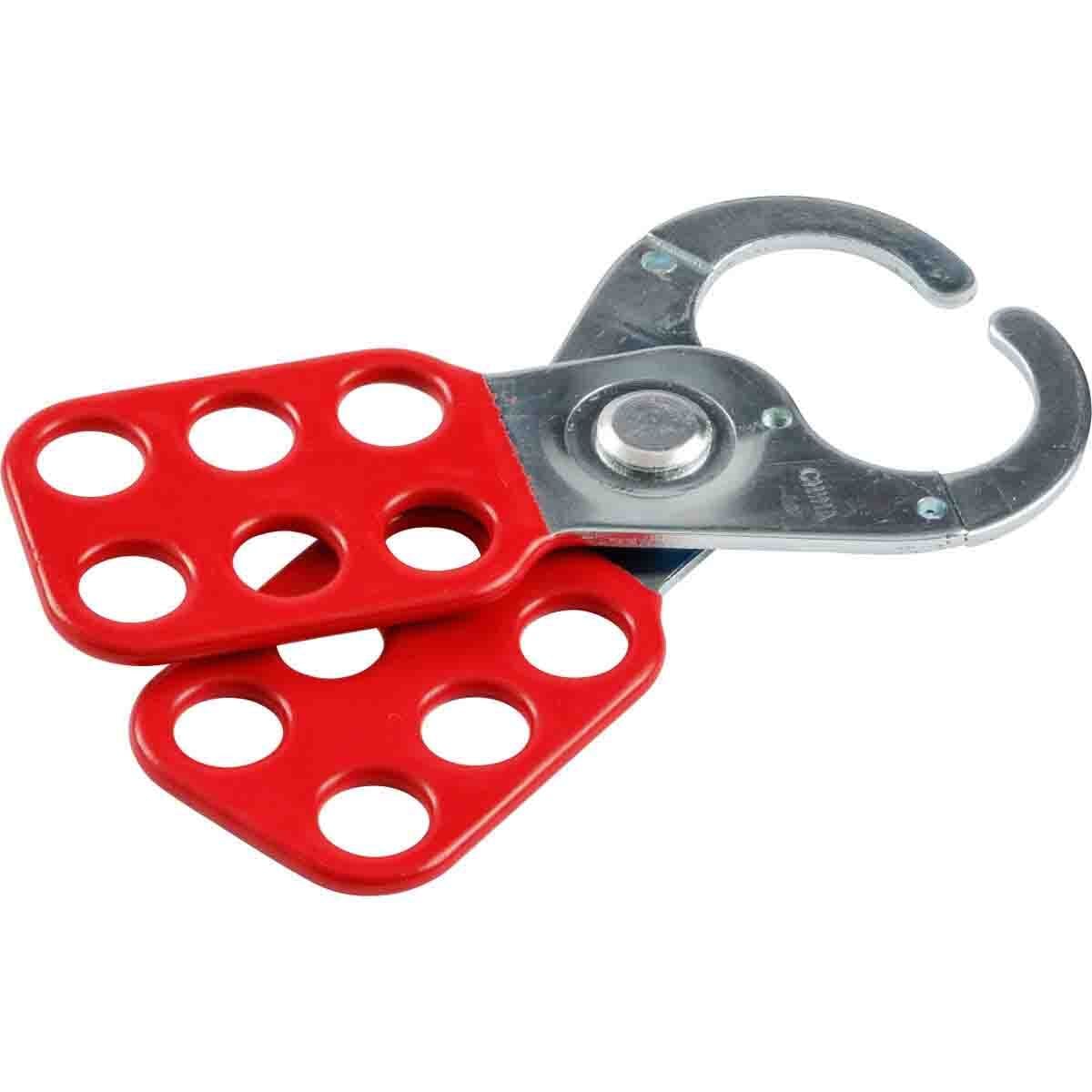 LOCKOUT SAFETY HASPS STEEL 1" 1/EA
