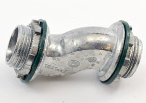 Mighty-Seal Offset Nipple, Zinc Die Cast, Size 3/4 Inch, Raintight.  Patented