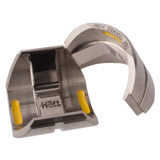 Die for 12-14 Ton Tools for 900 kcmil CU, 750 kcmil Al, Die Color Yellow, Die Code 115H
