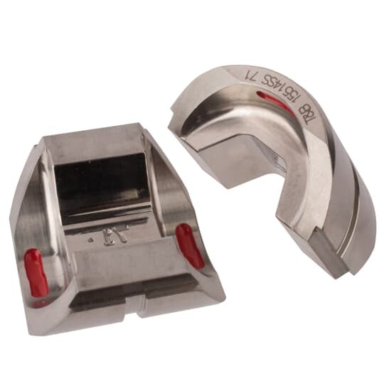 Die for 12-14 Ton Tools for 350 kcmil CU, 250 kcmil Al, Die Color Red, Die Code 71H