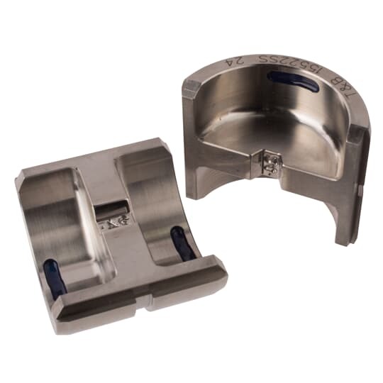 Die for 12-14 Ton Tools for #6 CU, #8 Al, Die Color Blue, Die Code 24
